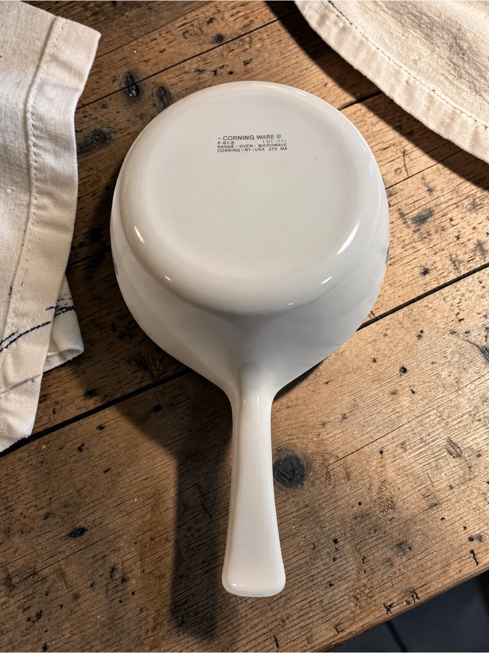 Vintage CorningWare Blue Cornflower Menuette 3-Piece Pan Set + Glass Lid | USA